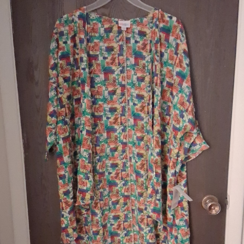 LulaRoe Colorful Patterned Women's Dress